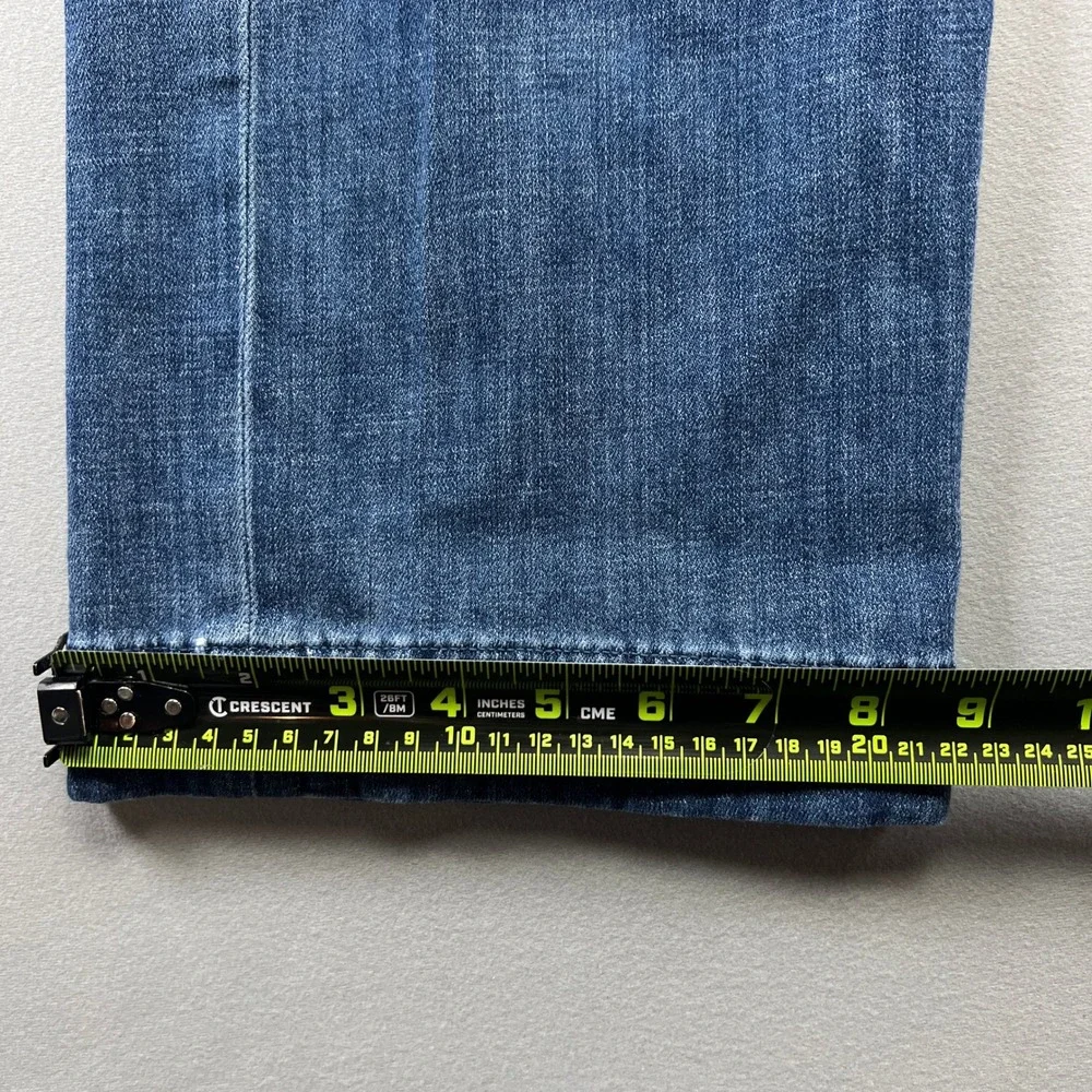 J.Crew Wide Jeans Womens 27 Blue Denim Cotton High Rise Button Fly Medium Wash